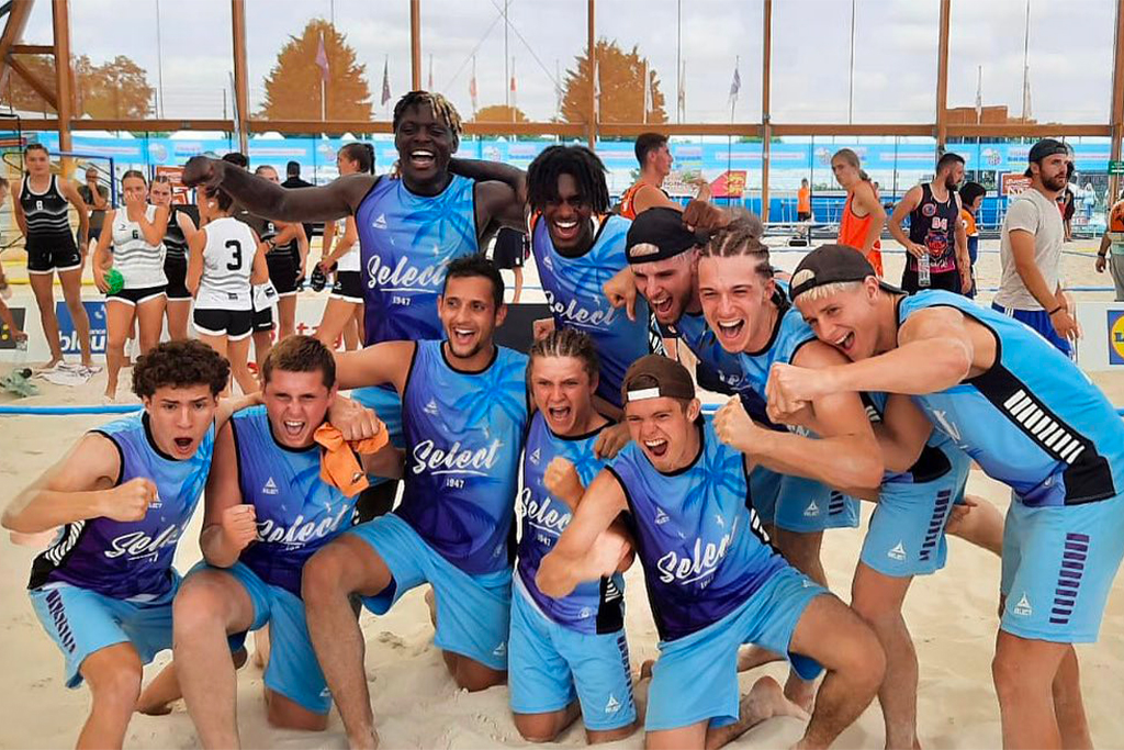 La Team Beach Handball est championne de France Ligue Grand Est de